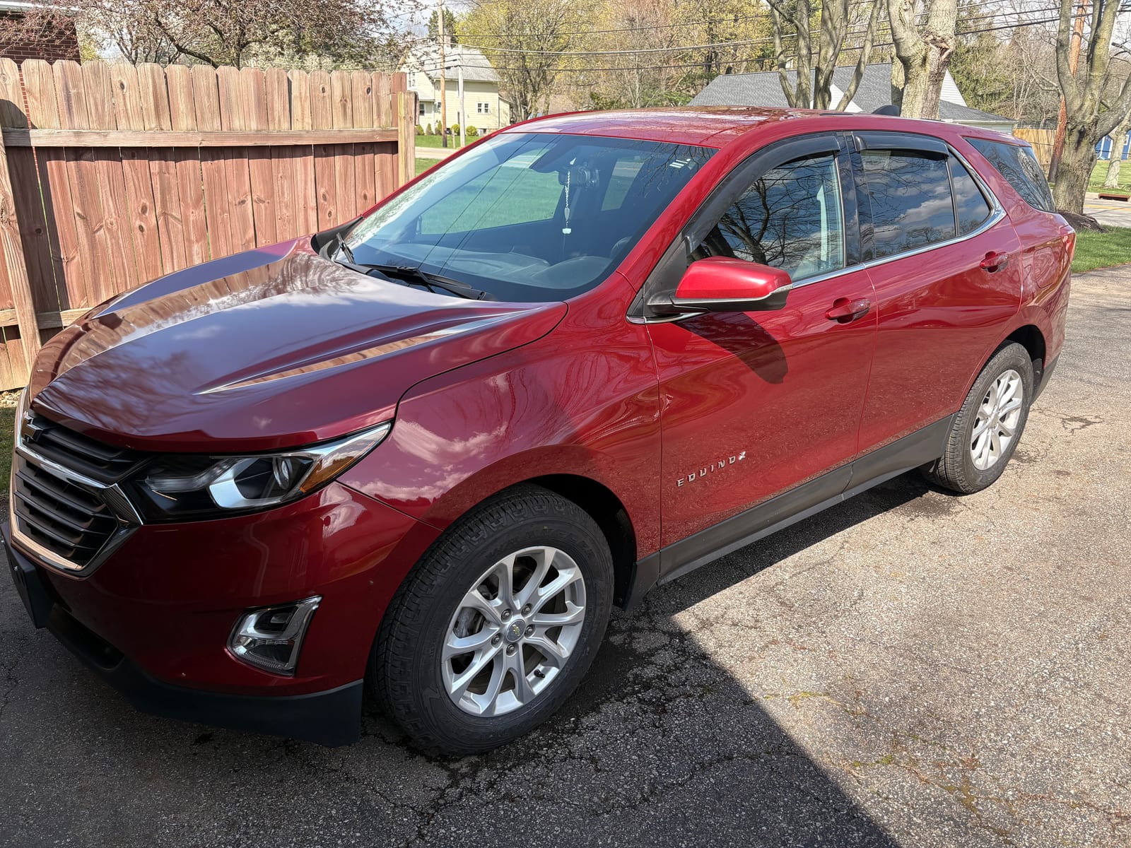 Chevy Equinox after a full detail by On The Road Detail in Wadsworth, OH