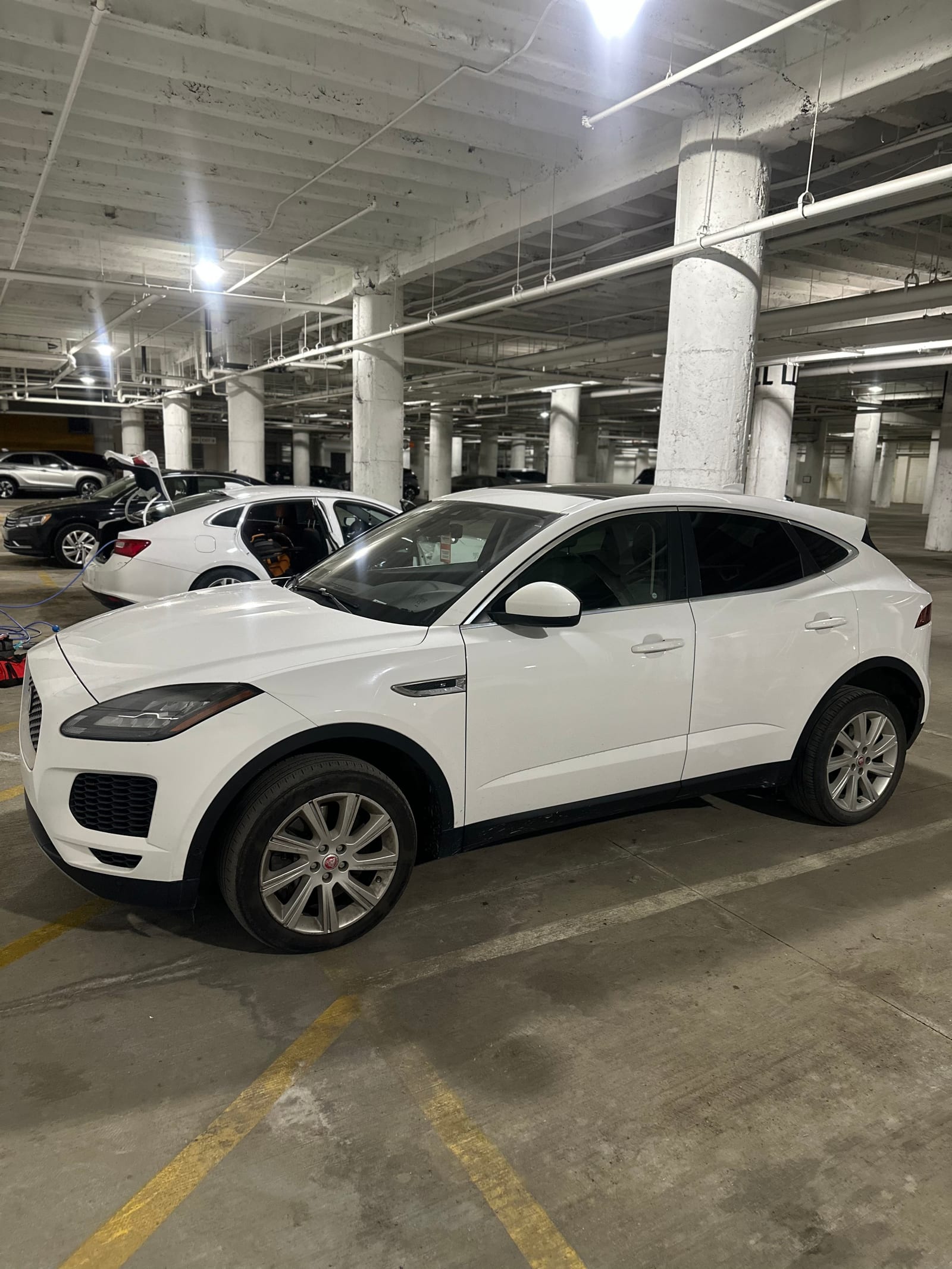 Jaguar E-Pace after a premium full detail